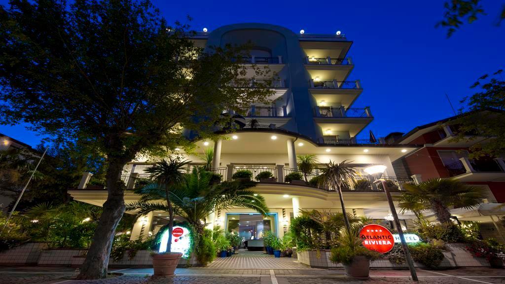 Hotel Atlantic Riviera Mare Misano Adriatico Exterior foto